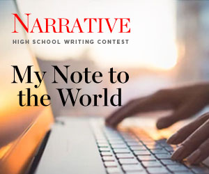 Narrative invites you to write your world.